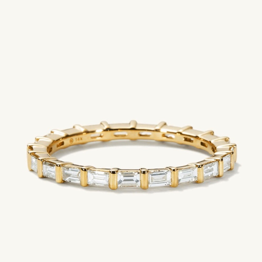 MEJURI Baguette Diamond Eternity Band!